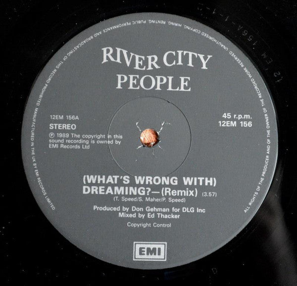 River City People : (What's Wrong With) Dreaming ? - Remix (12", Single)