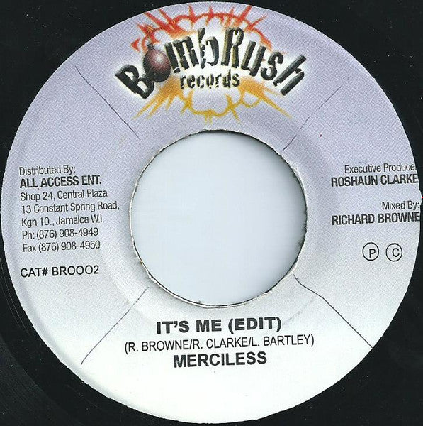 Merciless : It's Me (7")