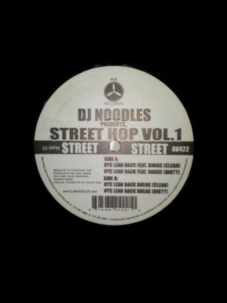 DJ Noodles : Street Hop Vol.1 (12")