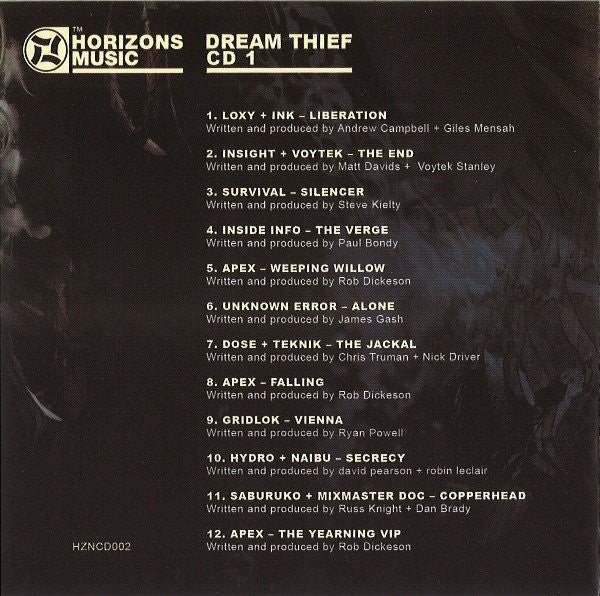 Various : Dream Thief (2xCD, Comp)