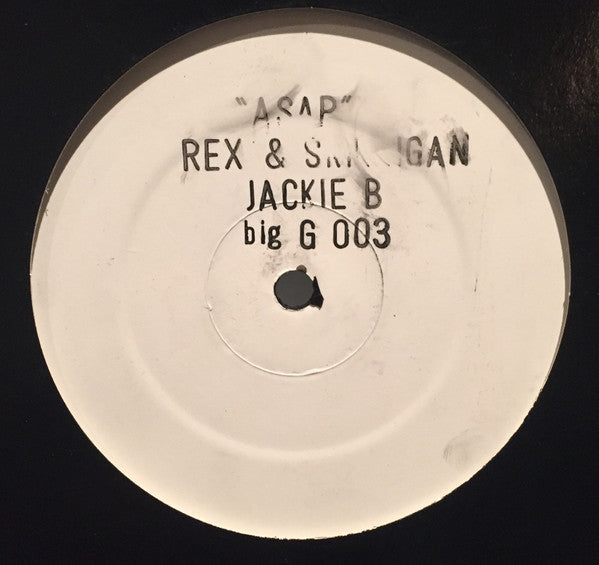 Rex & Skilligan Featuring Jackie B. (2) : ASAP (12", Promo, W/Lbl, Sta)