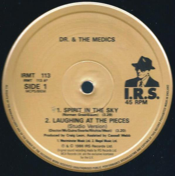 Doctor & The Medics : Spirit In The Sky (12", Single)