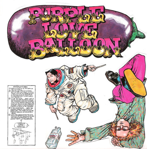 Cud : Purple Love Balloon (12", Single, Ltd, Num, Cle)