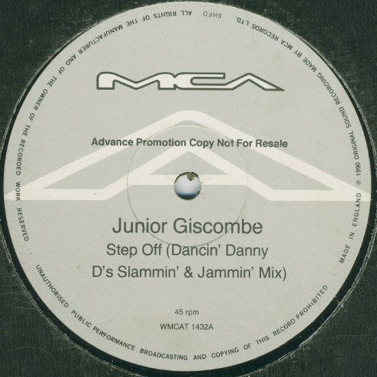 Norman Giscombe Jr. : Step Off (12", Promo)