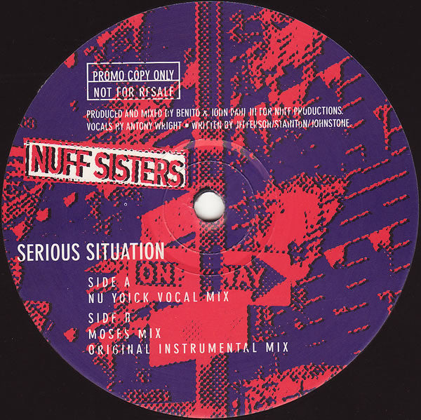 Nuff Sisters : Serious Situation (12", Promo)