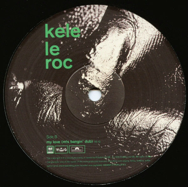 Kele Le Roc : My Love (12", Single, Promo)