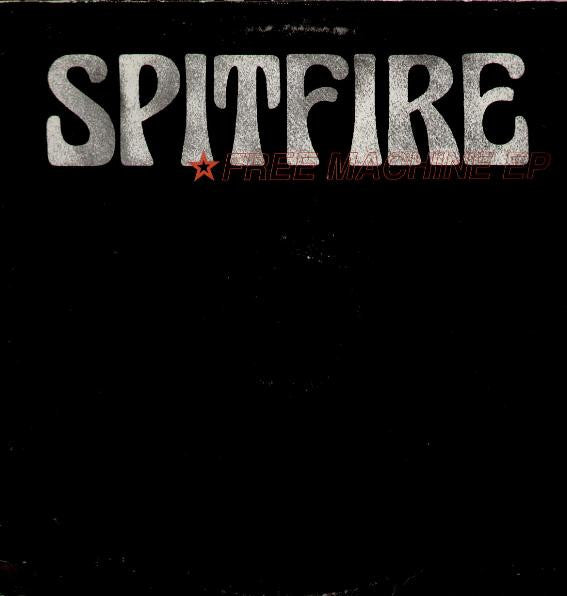 Spitfire (3) : Free Machine EP (12", EP, Ltd, Red)