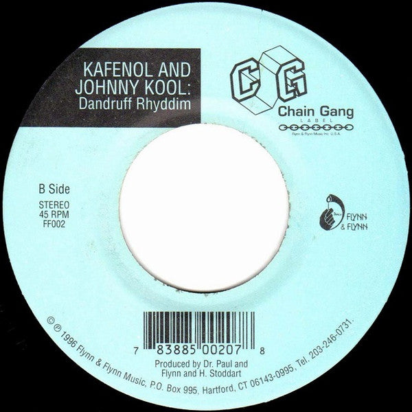 Kafenol* And Johnny Kool* : Chalice (7")