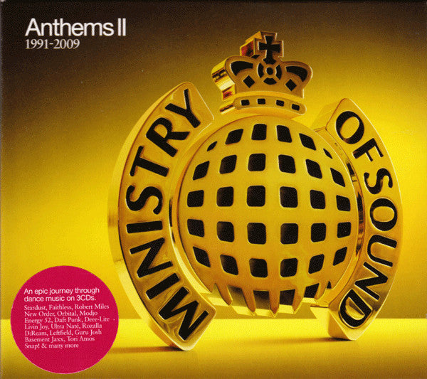 Various : Anthems II 1991-2009 (3xCD, Mixed)