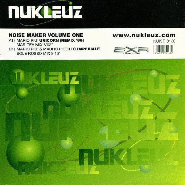 Mario Piu'* / Mario Piu' & Mauro Picotto* : Noise Maker Volume One (12", Comp)