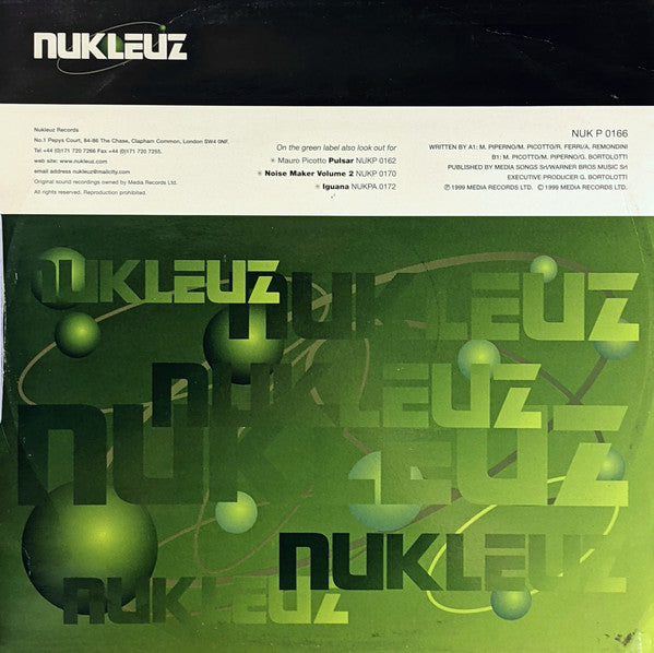 Mario Piu'* / Mario Piu' & Mauro Picotto* : Noise Maker Volume One (12", Comp)