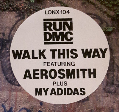 Run-DMC : Walk This Way (12", Single)