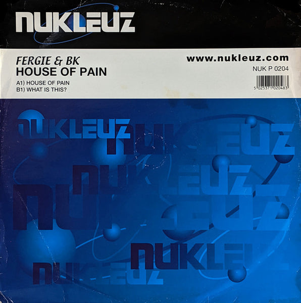 Fergie & BK : House Of Pain (12")