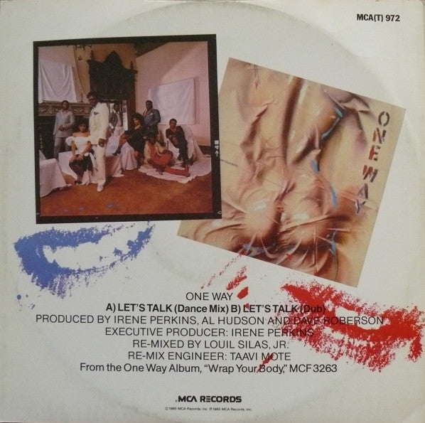 One Way : Let's Talk (Parts 1 & 2) (12")