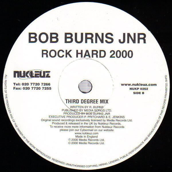 Robert Burns : Rock Hard 2000 (12")