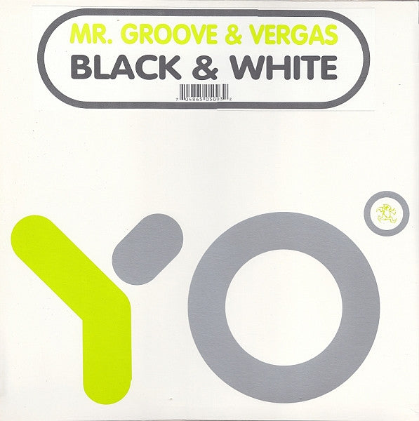 Mr. Groove & Vergas : Black & White (12", Maxi)