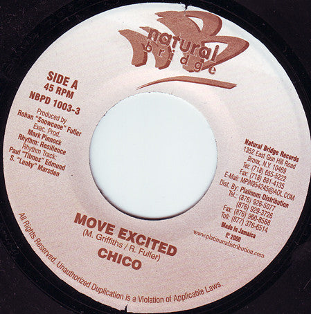 Chico (2) / Alozade : Move Excited / Raise Your Hands Up (7")