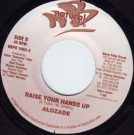 Chico (2) / Alozade : Move Excited / Raise Your Hands Up (7")