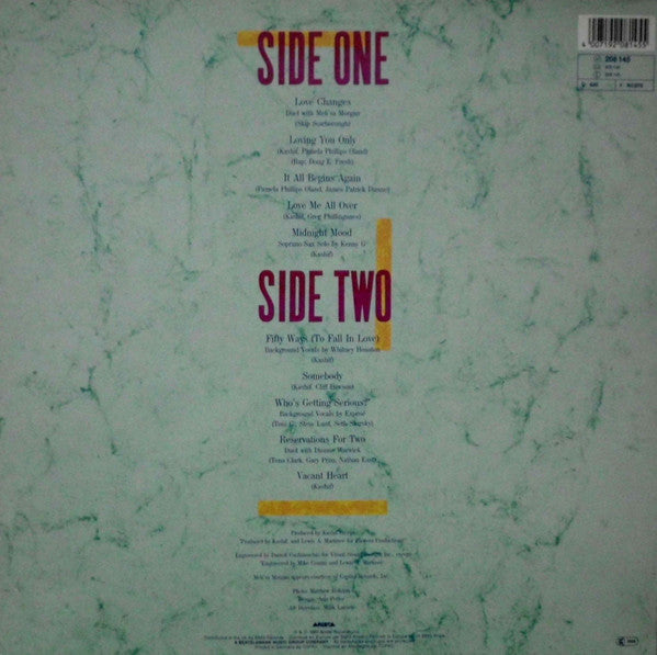 Kashif : Love Changes (LP, Album)