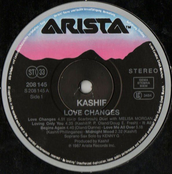 Kashif : Love Changes (LP, Album)