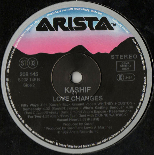 Kashif : Love Changes (LP, Album)