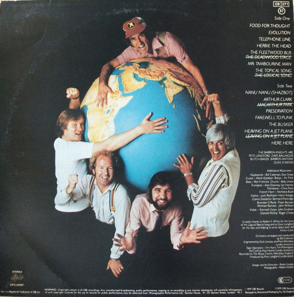 The Barron Knights : Teach The World To Laugh (LP, Album)