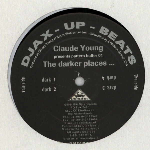 Claude Young : Pattern Buffer 01: The Darker Places... (12")