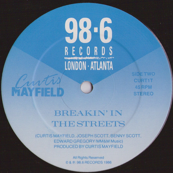 Curtis Mayfield : Baby It's You (12")