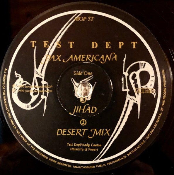 Test Dept. : Pax Americana (12")