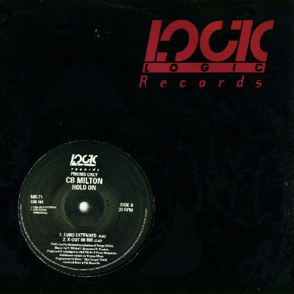CB Milton : Hold On (12", Promo)