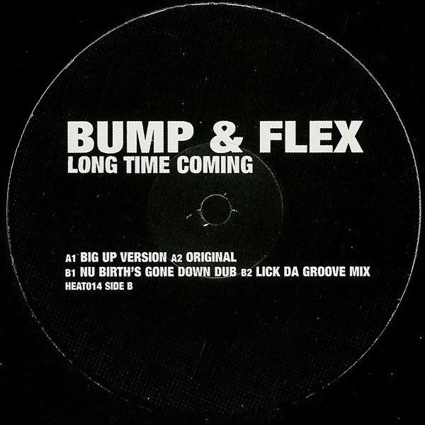 Bump & Flex : Long Time Coming (12", RP)