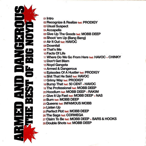 Big Noyd : Armed And Dangerous - The Best Of Big Noyd (CD, Comp, Mixed)