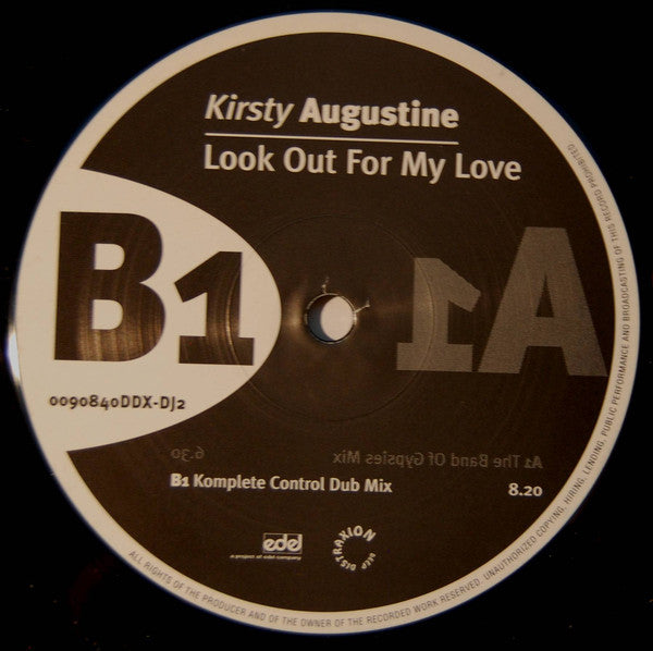Kirsty Augustine : Look Out For My Love (12", Promo)