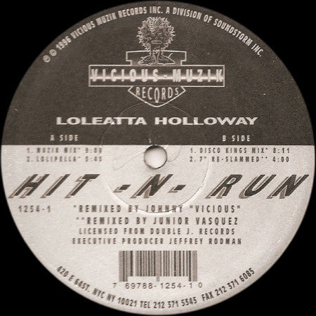 Loleatta Holloway : Hit-N-Run (12")