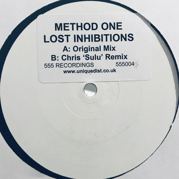 Method One (2) : Lost Inhibitions (12", W/Lbl, Sti)