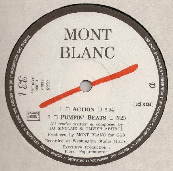 Mont Blanc (2) : Action (12")