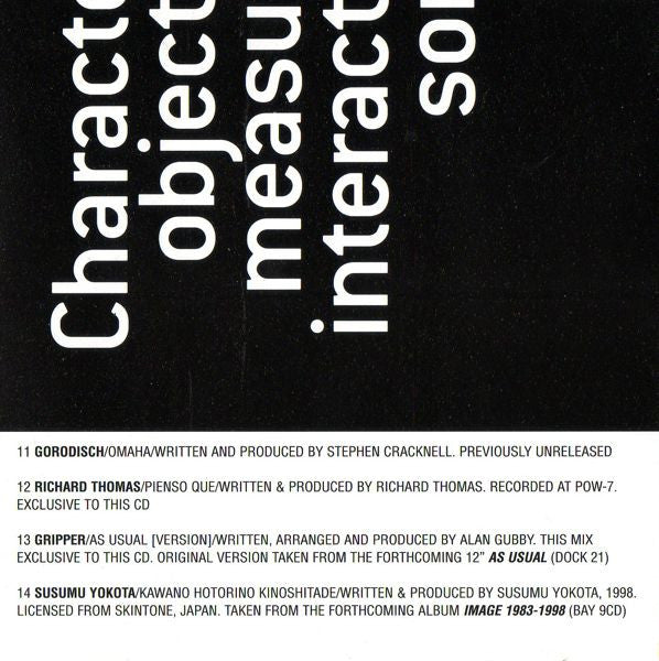 Various : Osmosis (CD, Comp)