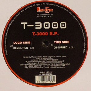 T-3000 : T-3000 E.P. (12", EP)