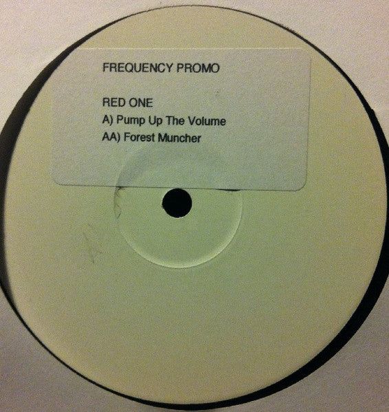 Red One : Pump Up The Volume / Forest Muncher (12", Promo, W/Lbl, Sti)