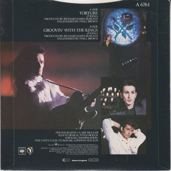 King : Torture (7", Single)