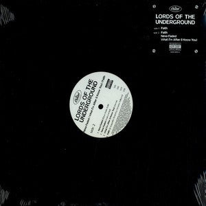 Lords Of The Underground : Faith / Neva Faded (12", RE)