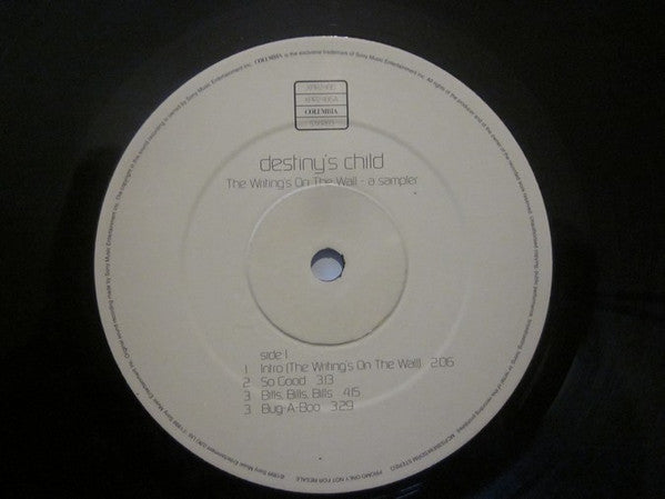 Destiny's Child : The Writing's On The Wall (12", Promo, Smplr)