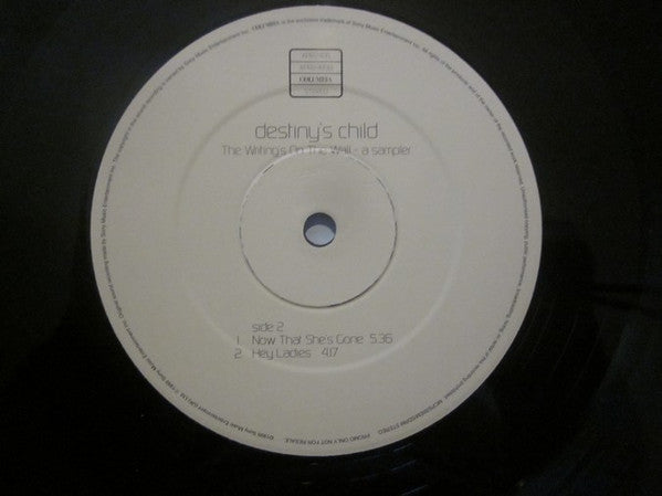 Destiny's Child : The Writing's On The Wall (12", Promo, Smplr)