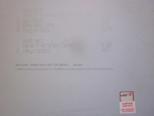 Destiny's Child : The Writing's On The Wall (12", Promo, Smplr)