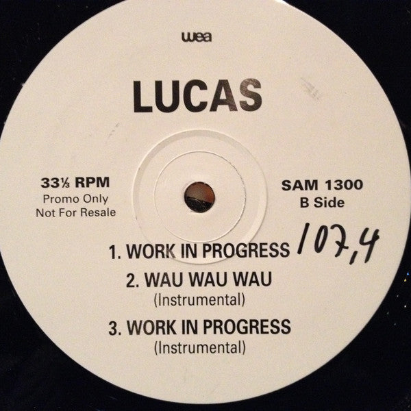 Lucas (2) : Wau Wau Wau (12", Promo)