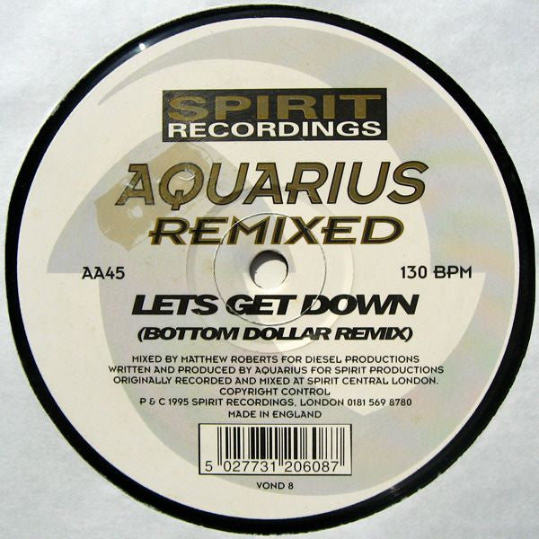 Aquarius (2) : Remixed (12")