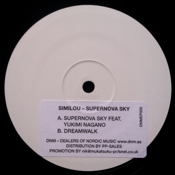 Similou* : Supernova Sky (12", Promo, W/Lbl, Sti)