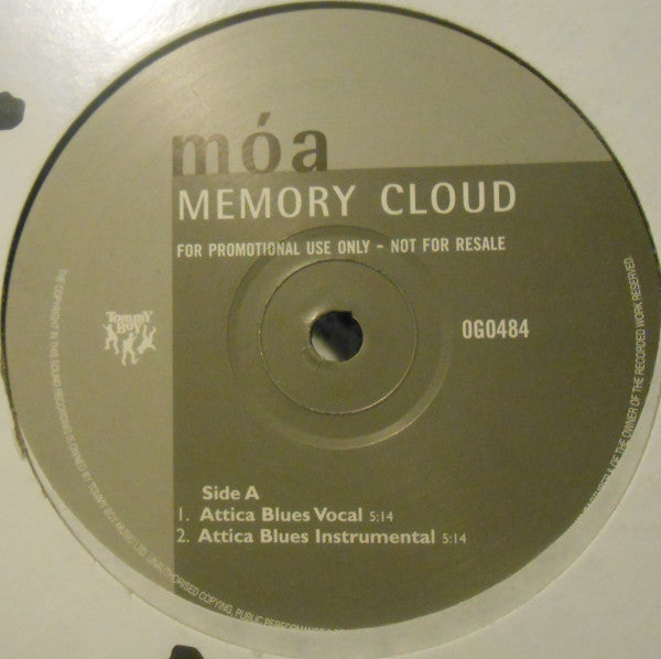 (móa) : Memory Cloud (Remixes) (12", Promo)