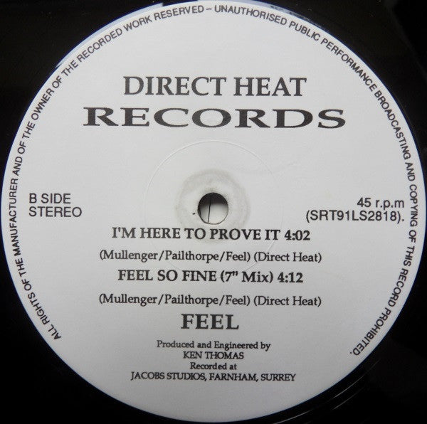 Feel (7) : Feel So Fine (12")
