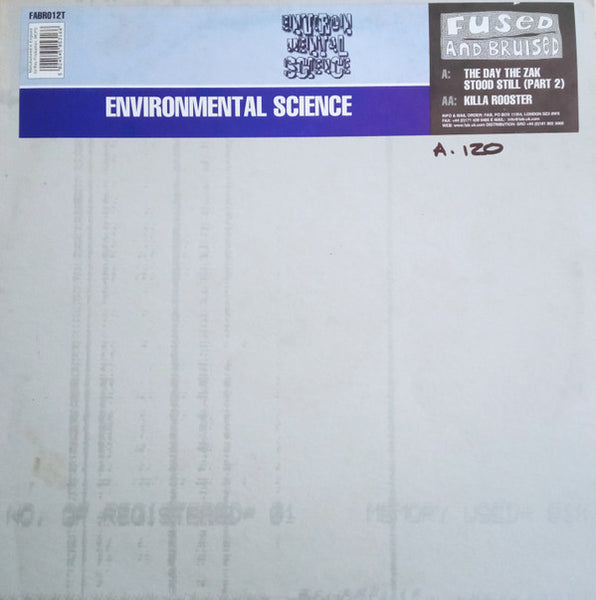 Environmental Science : The Day The Zak Stood Still EP (12")
